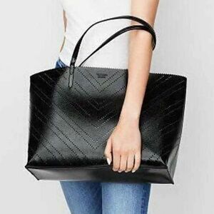 BRAND NEW VICTORIA SECRET LASER-CUT EVERYTHING LARGE TOTE HANDBAG